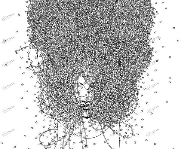 MOMENTI Авторский художественный принт Crazy home paintings Nc-014