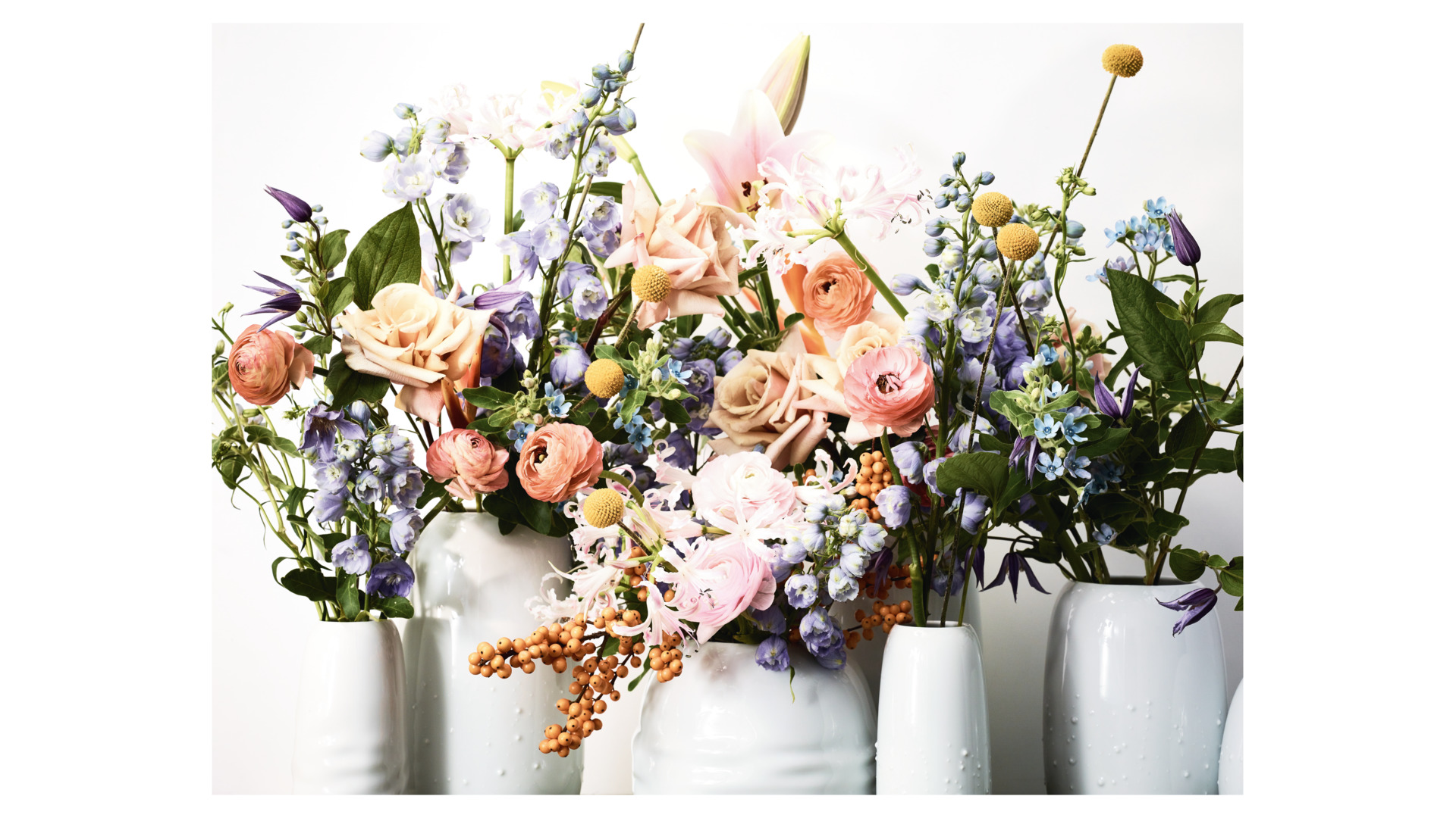 10654619 Rosenthal Ваза Rosenthal Вода 25см, фарфор, белая Фарфор  - Вид №3