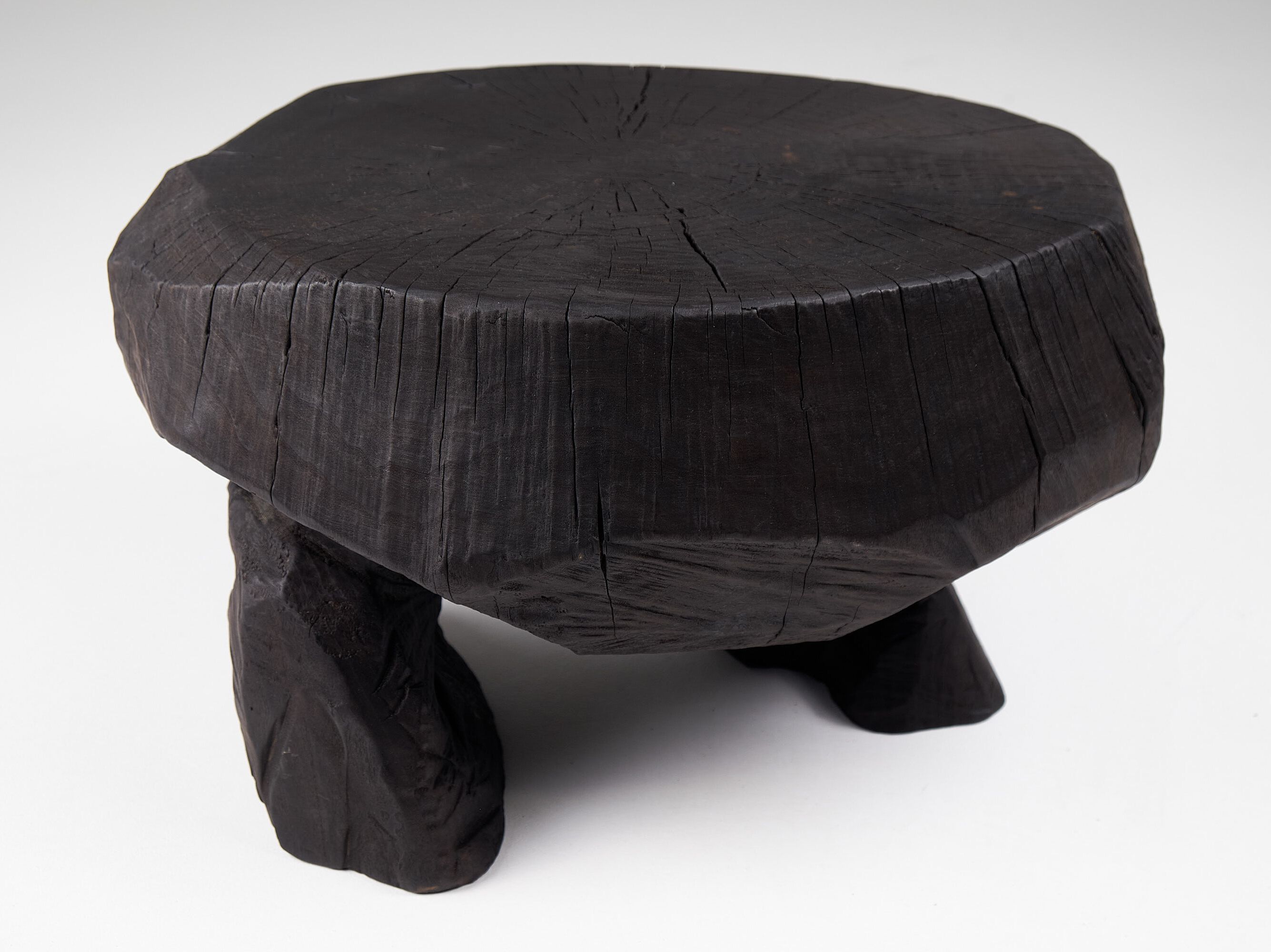 Круглый журнальный столик из дуба Logniture Jownik ARCH-00052720 - Вид №8