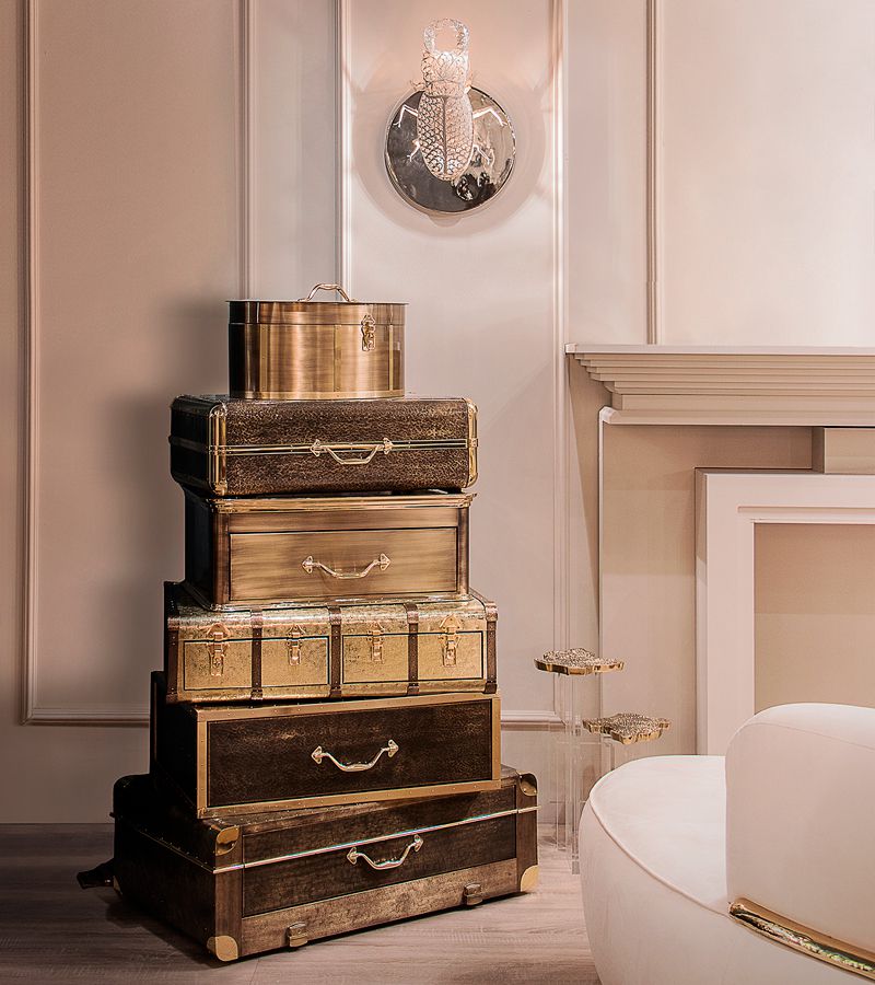 0-197 Филигранный настенный светильник lucanus Boca Do Lobo  - Вид №22