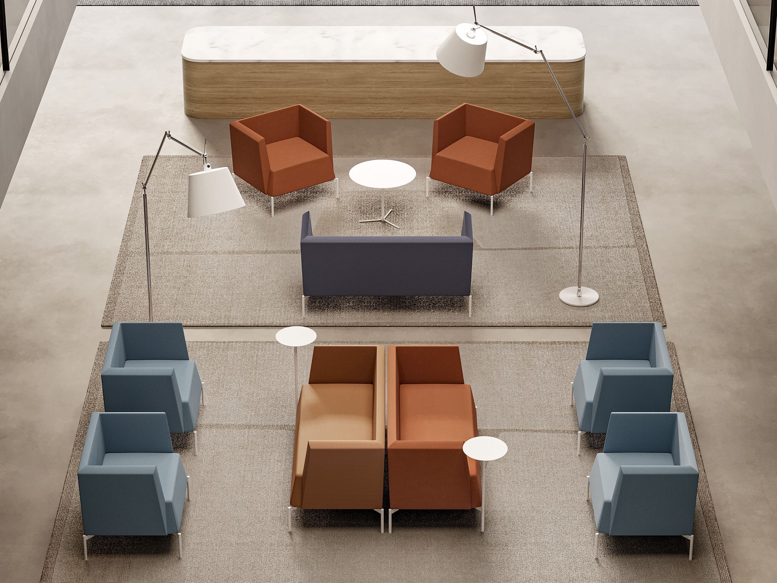 Тканевый диван с высокой спинкой Kastel кендо ARCH-00068354 - Вид №6