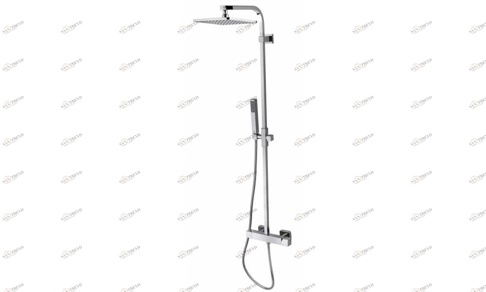 L30006 Душевая колонна COSMO 230 x 230 mm - Monocomando BOSSINI 