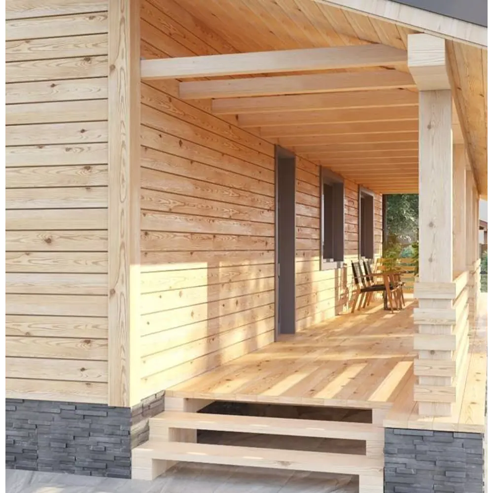 Santreyd Планкен из лиственницы для фасада и интерьера 20x140x2000 мм 82270929 STLM-0023639 - Вид №5