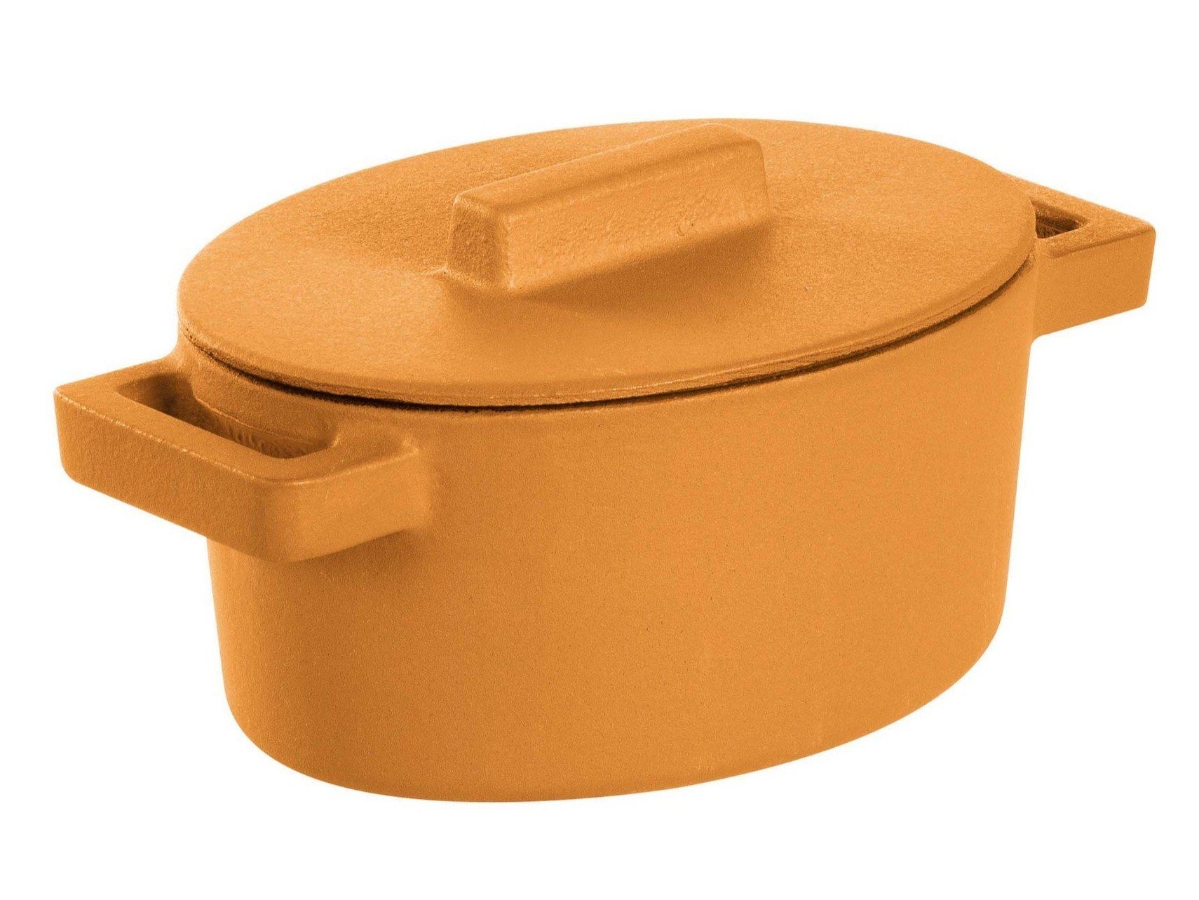 Овальная чугунная кастрюля с крышкой Sambonet Terracotto ARCH-00099909 - Вид №11