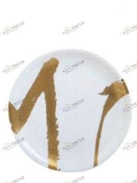 Driade Набор фарфоровых тарелок The white snow Dw012l5012d92