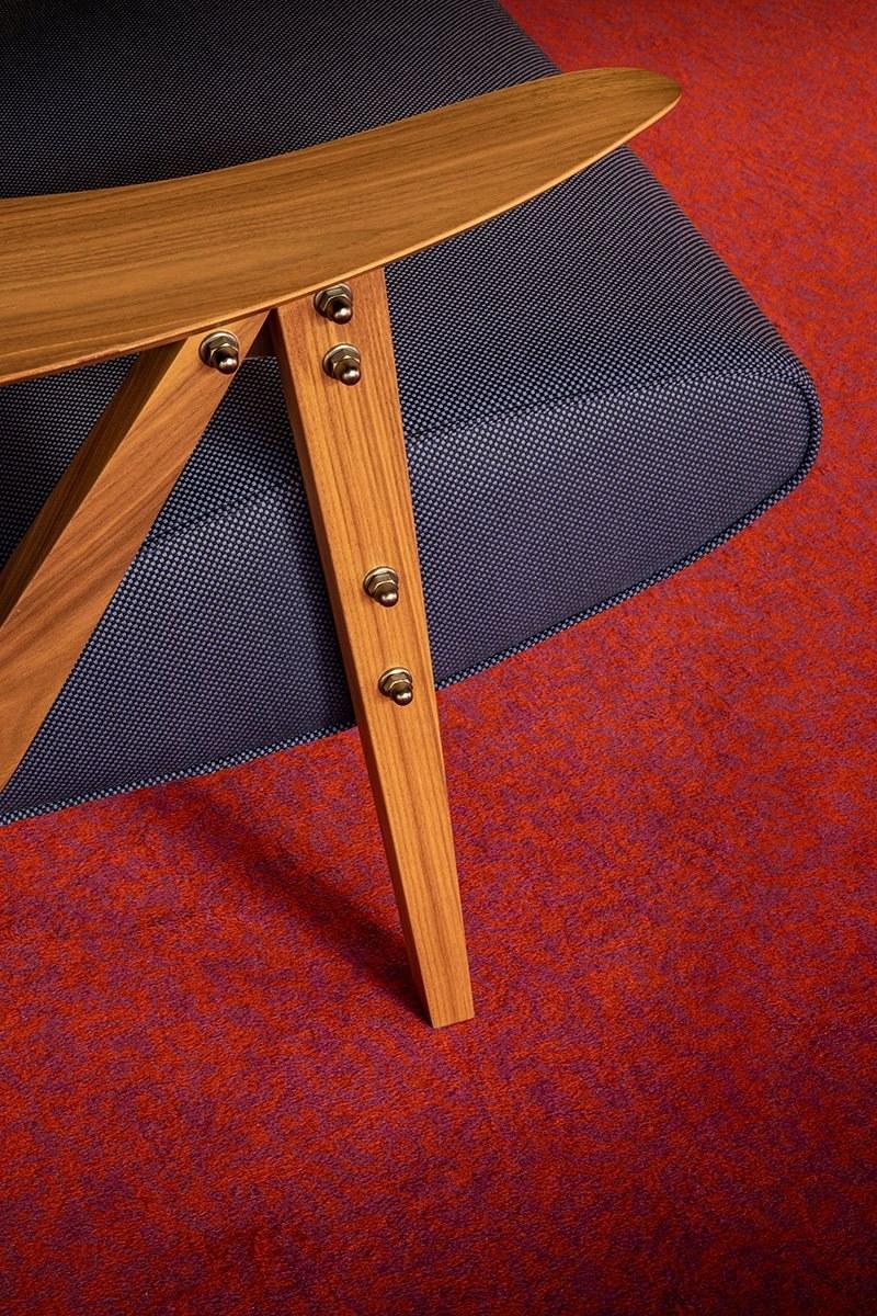 Zanotta Кресло с откидной спинкой из ткани или кожи Carlo mollino cm 2020 sun-id-1416659 - Вид №13