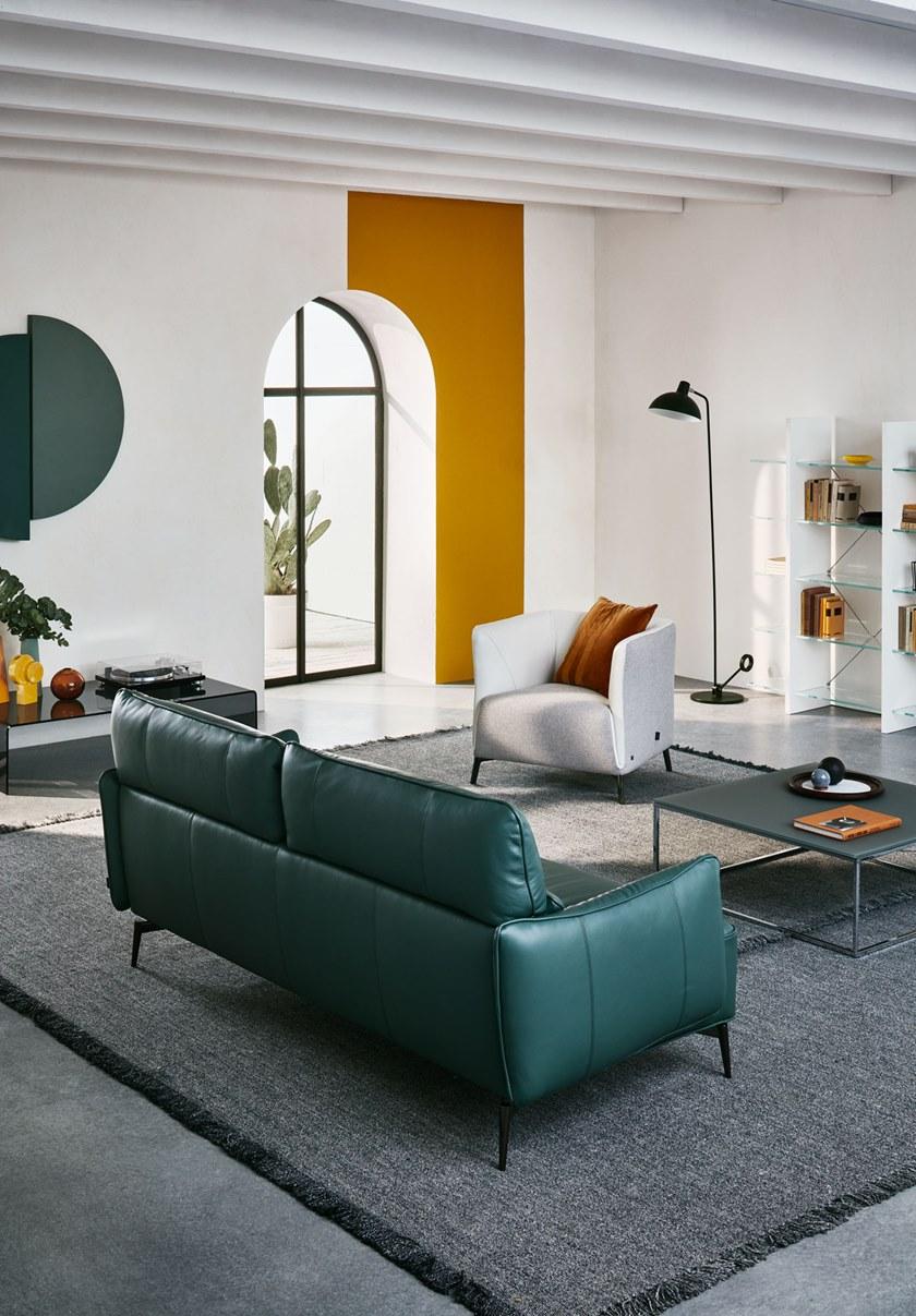 Natuzzi Кожаный диван Mentore sun-id-1404946 - Вид №5