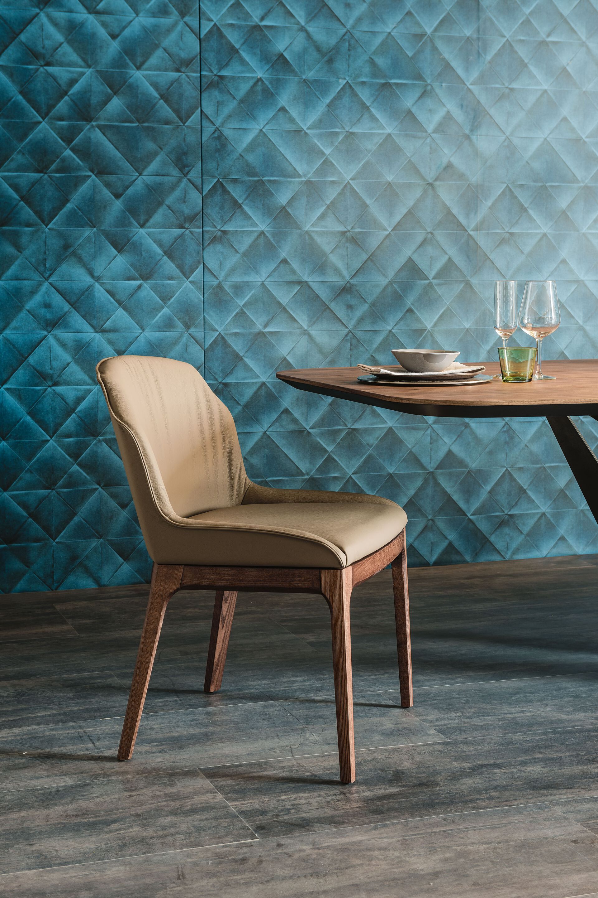 Кожаный мягкий стул Cattelan italia MUSA ARCH-00134699 - Вид №3