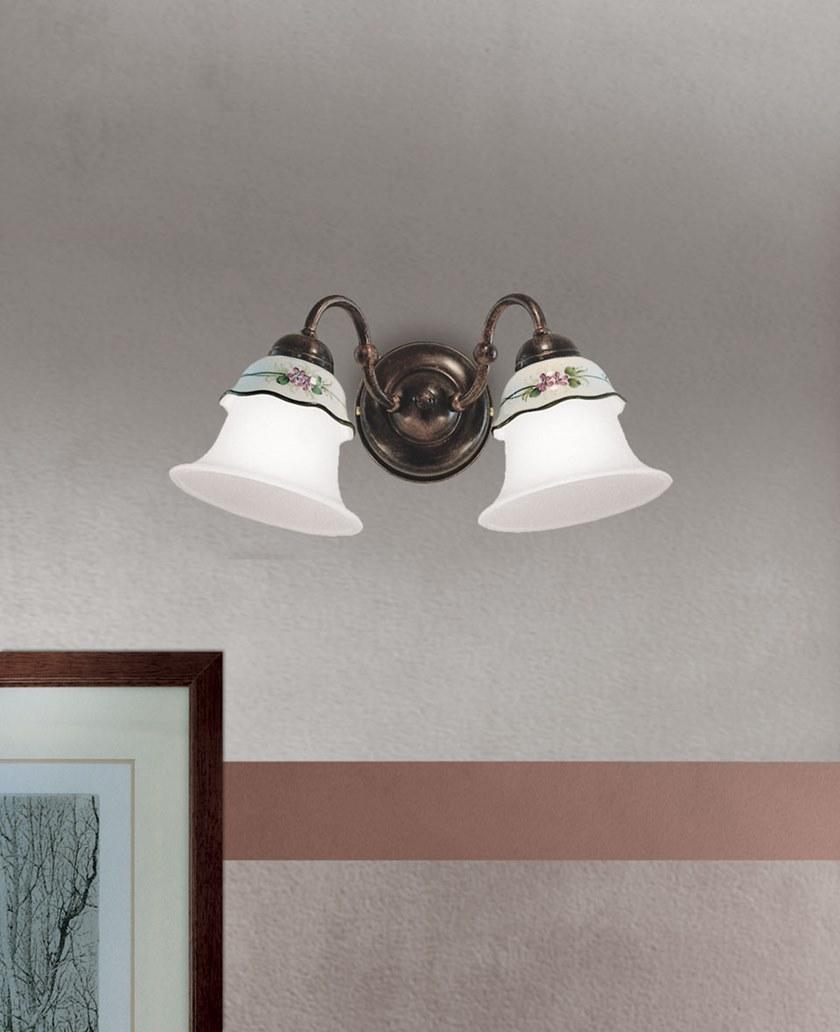 FERROLUCE Настенный керамический светильник с фиксированным кронштейном Ferrara C311 - c191 - Вид №3