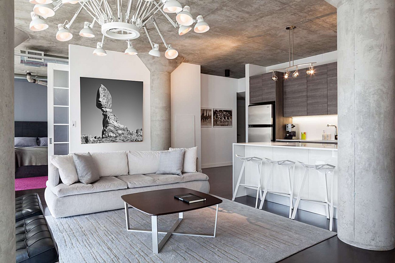 Панно на стену пластификация "Баланс" 70х70 см PANKOVSKY STUDIO ПЛАСТИФИКАЦИЯ 015891 Серый  - Вид №1