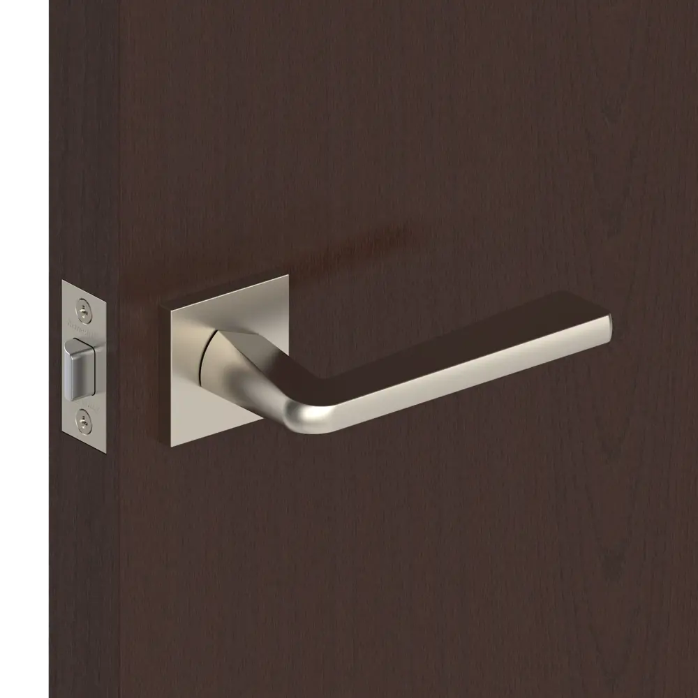 Дверная ручка Armadillo Torso USS без запирания ЦАМ гальваническое покрытие цвет матовый никель STLM-2138585 - Вид №5