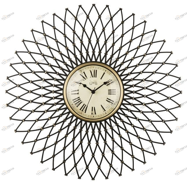 Часы настенные черные Tomas Stern 9076 TOMAS STERN  00-3872800 Черный 