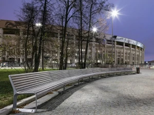 mmcité1 Модульная деревянная скамья Portiqoa