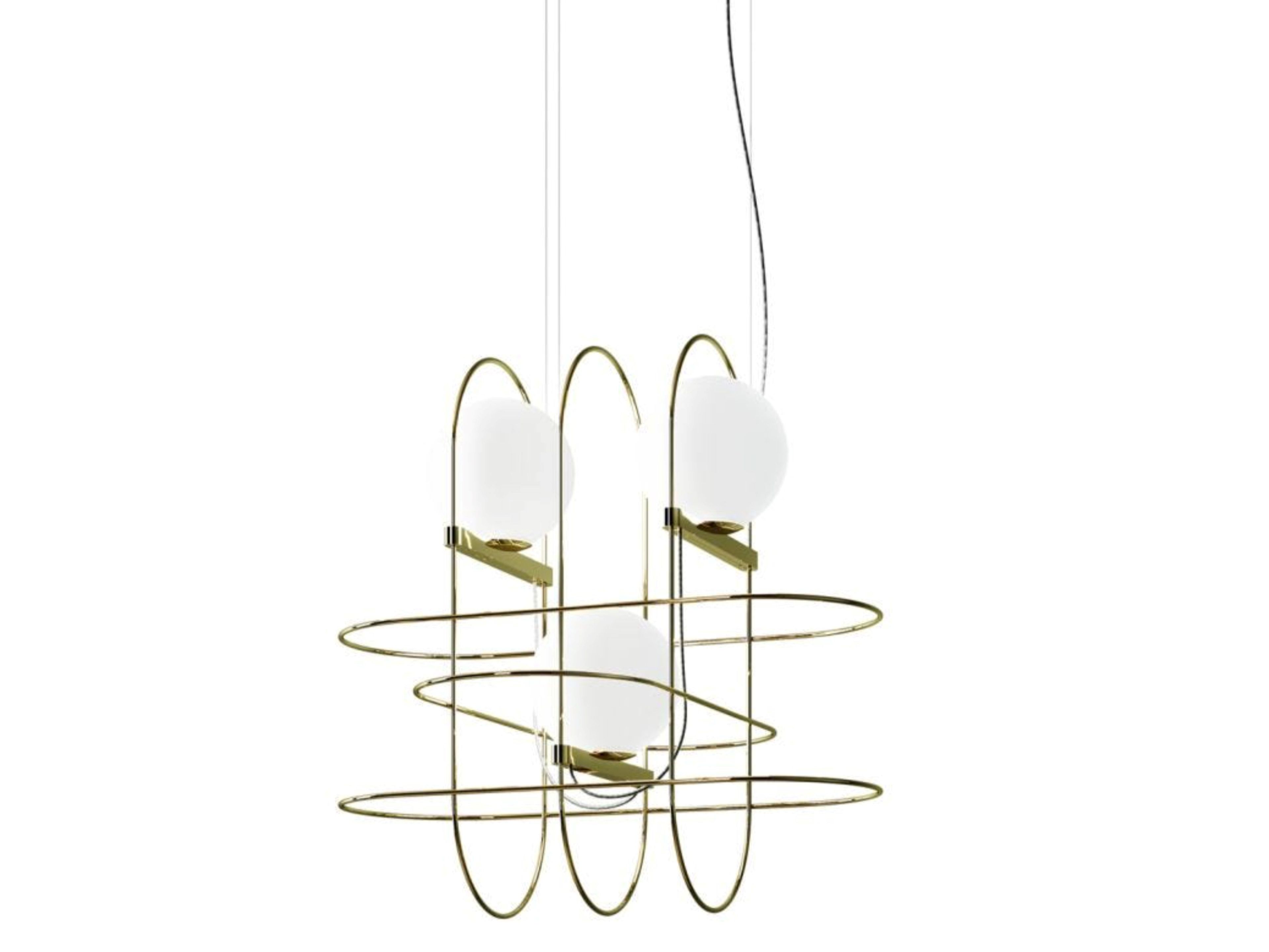 Металлический светодиодный подвесной светильник FontanaArte Setareh ARCH-00071804 - Вид №1