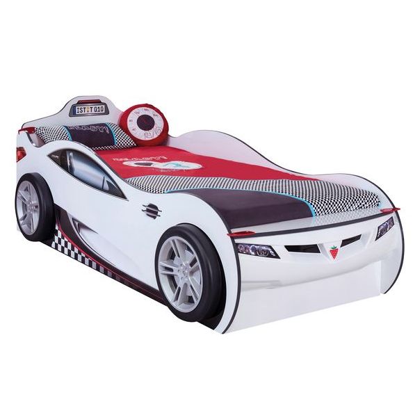 Кровать-машина выдвижная белая 90х190 см Coupe CILEK  00-3832127 Белый Santreyd  - Вид №1