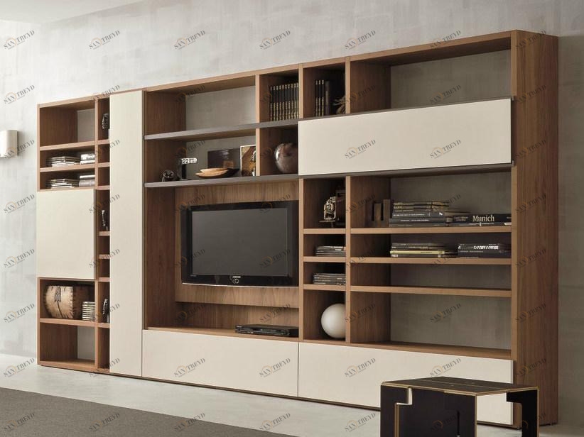 Dall'Agnese Стенка из орехового дерева с подставкой под телевизор Speed sun-id-1475196