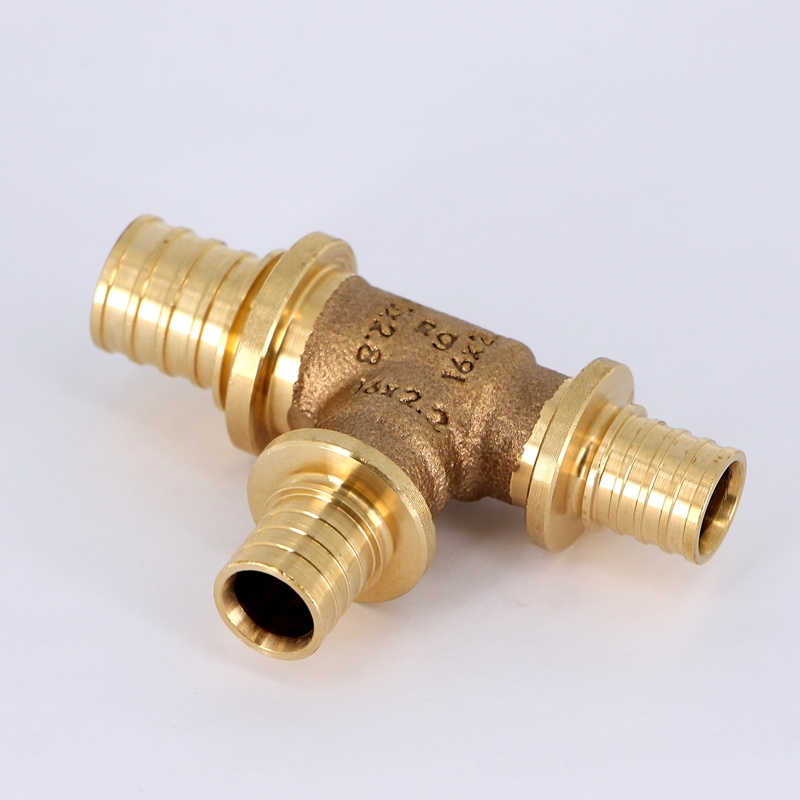 Тройник надвижной бронза REHAU 20 х 16 х 16 RAUTITAN PLATINUM RX 377741 - Вид №1