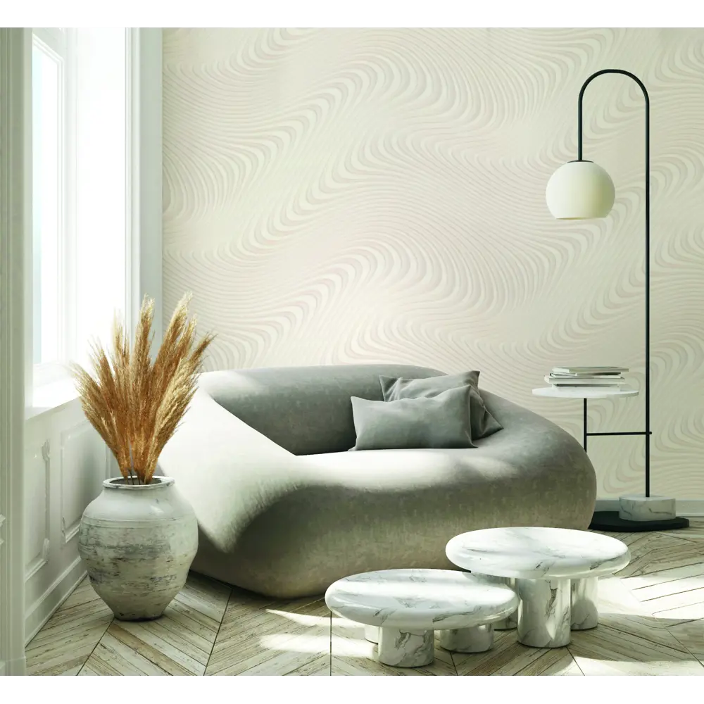 Обои флизелиновые Ovk Design D.Langer Ave бежевый 1.06 м 10664-02 88915303 STLM-2175608 set 2 CURVE - Вид №2
