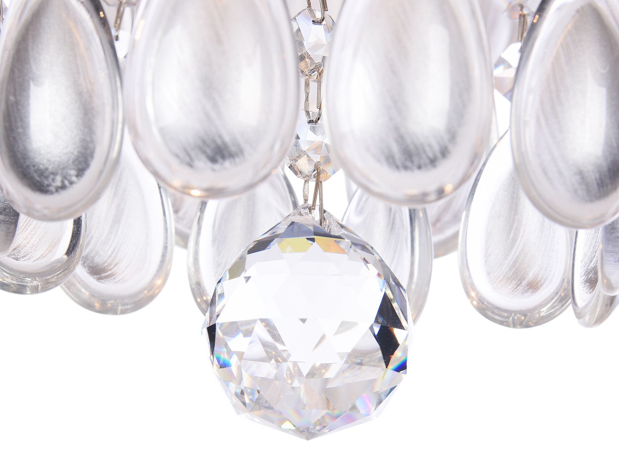 Металлическая люстра с кристаллами Maytoni CHABROL ARCH-00141993 - Вид №1