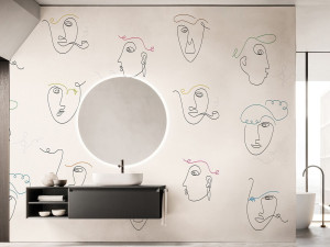 Carta da parati PVC free, eco-friendly, lavabile