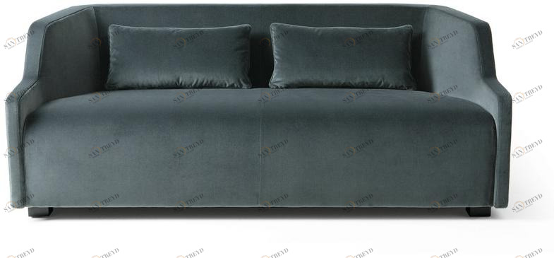 Gallotti&Radice 2-х местный бархатный диван First sun-id-1364344