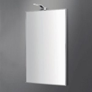 Fashion Mirrors B2061 Зеркало 500x950 с рамкой и светильником B1461 COLOMBO