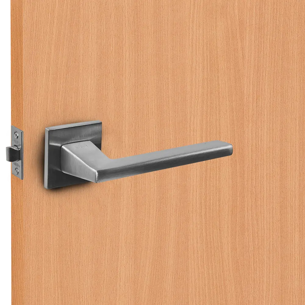 Дверные ручки PUNTO Bright для межкомнатных дверей в матовом хроме 85203184 STLM-0059845 - Вид №5