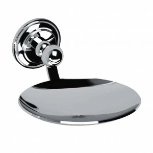 C66-514 C66-514 Мыльница настенная овальная ОДИОТ С РЫЧАГАМИ Cristal & Bronze ODIOT À MANETTES