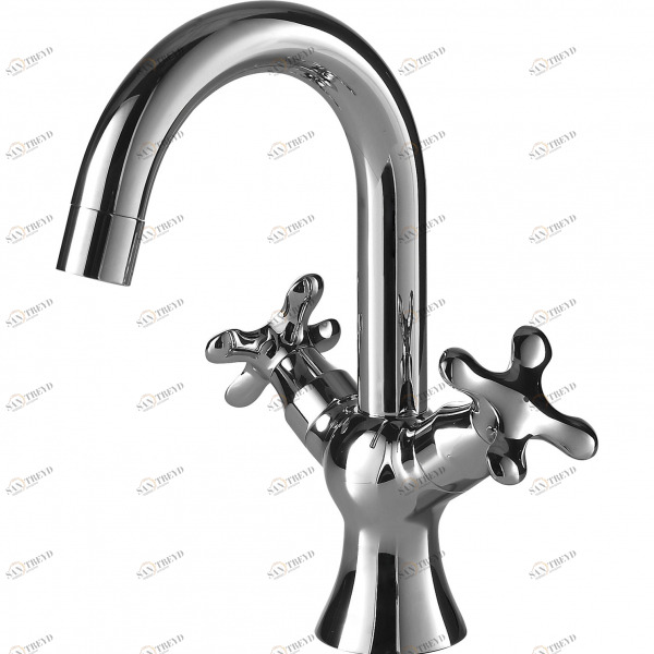 Cмеситель для ванной комнаты на раковину высокий SUMMER RAIN F177111C-1 bravat