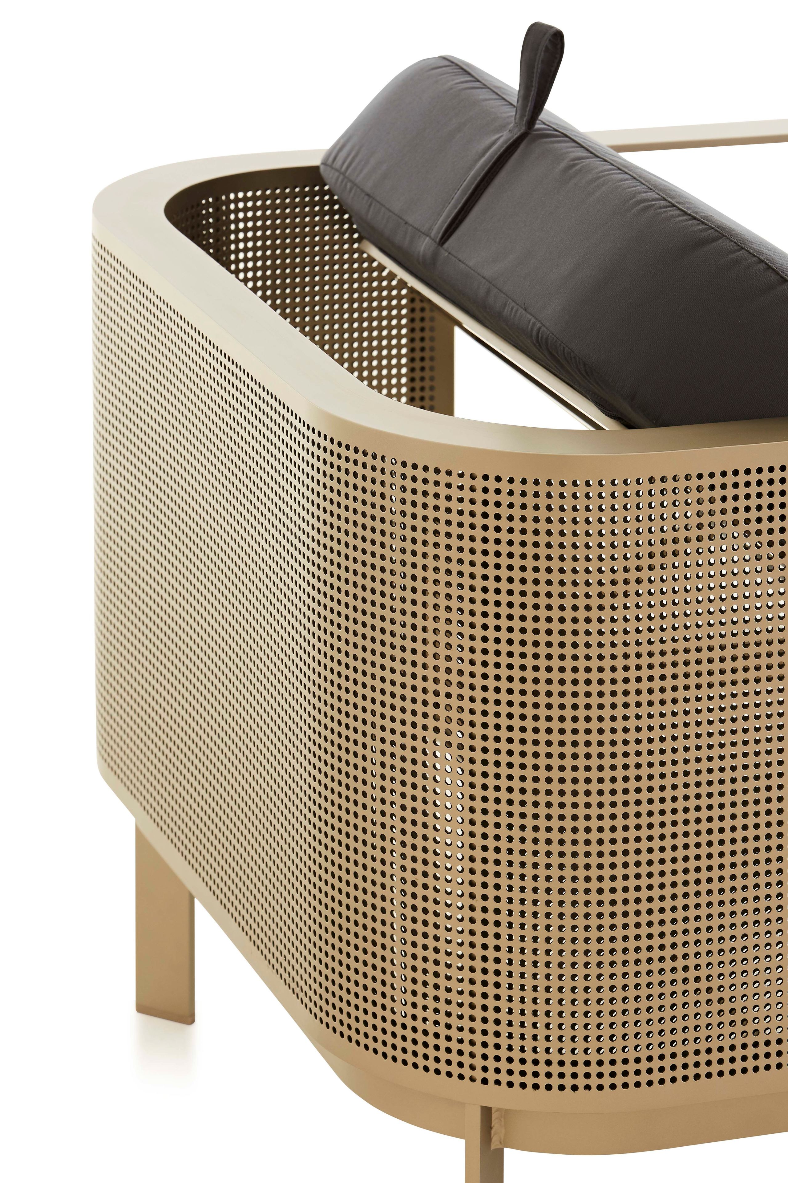 Тканевая откидная Садовая кровать с подлокотниками GANDIABLASCO Solanas ARCH-00147509 - Вид №7