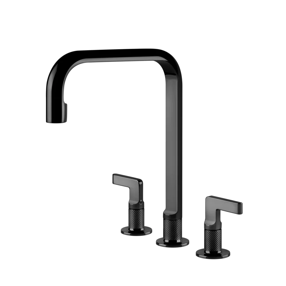 Смеситель для раковины 58701 706 Gessi Inciso ЧЕРНЫЙ МЕТАЛЛ PVD 58701706