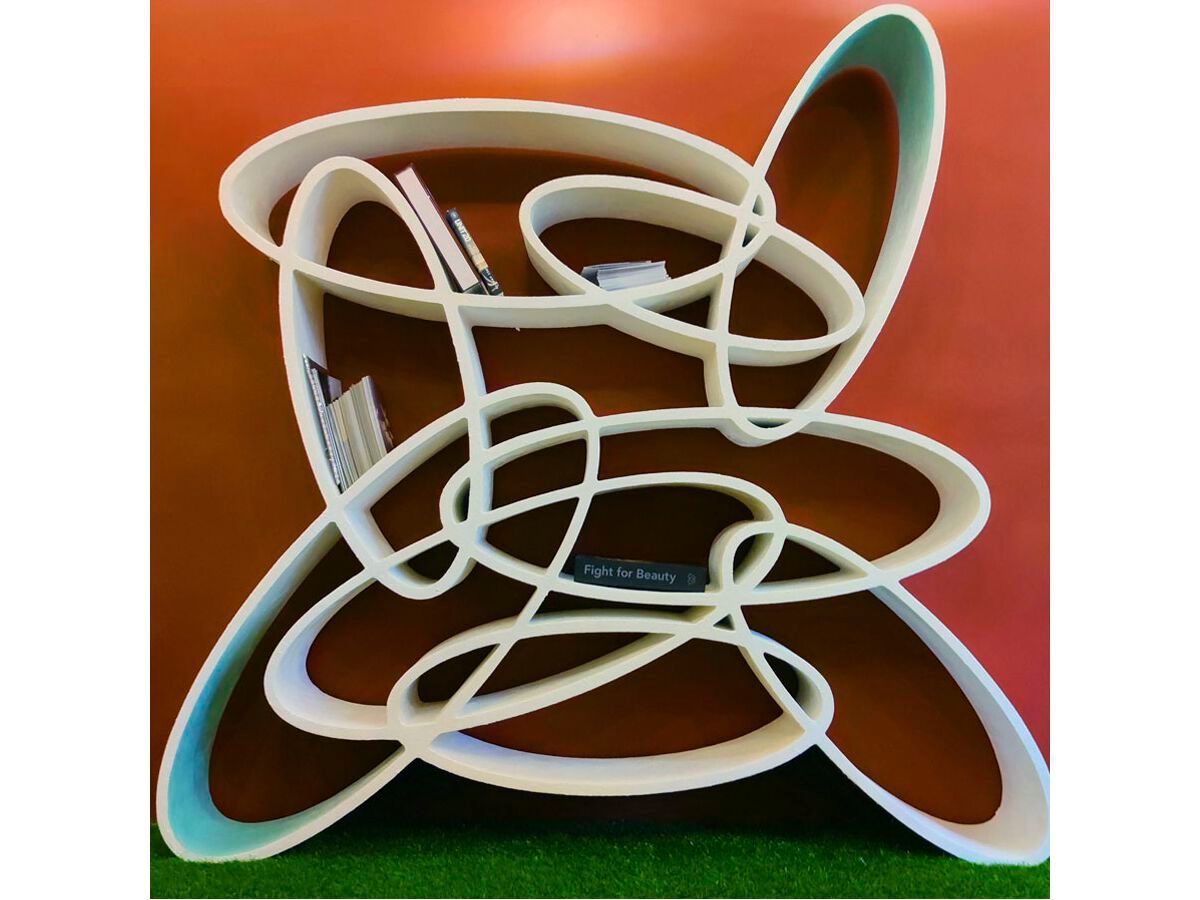 Книжный шкаф из переработанного пластика с фотокаталитической обработкой Creazione SUGO THE GIULIA ARCH-00037509 - Вид №1