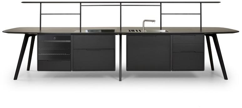 True Design Отдельностоящий деревянный кухонный модуль Wing sun-id-1379217 - Вид №17