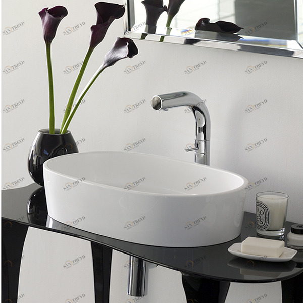 VBIOS54 Накладная раковина на столешницу  овальная Victoria + Albert 