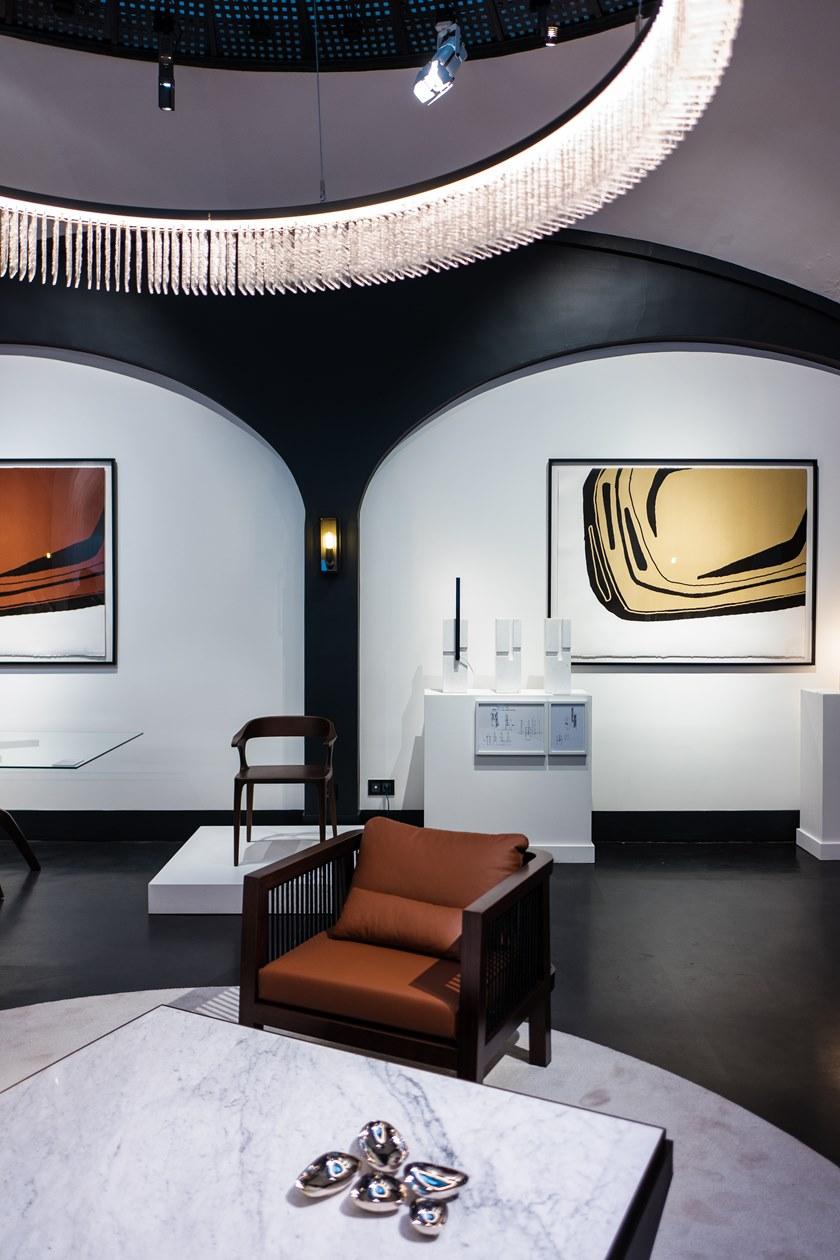 REDA AMALOU DESIGN Кожаное кресло sun-id-1486866 - Вид №4