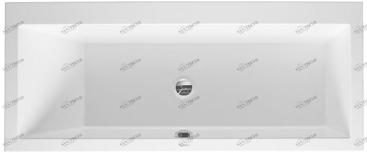 Duravit Прямоугольная встроенная ванна Vero 700133