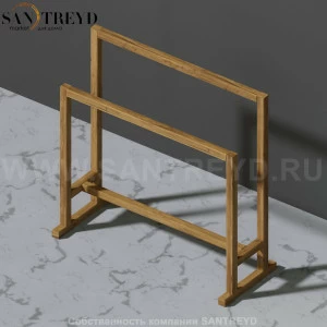 Effegibi BODYLOVE Полотенцедержатель из термообработанной древесины AR20900027