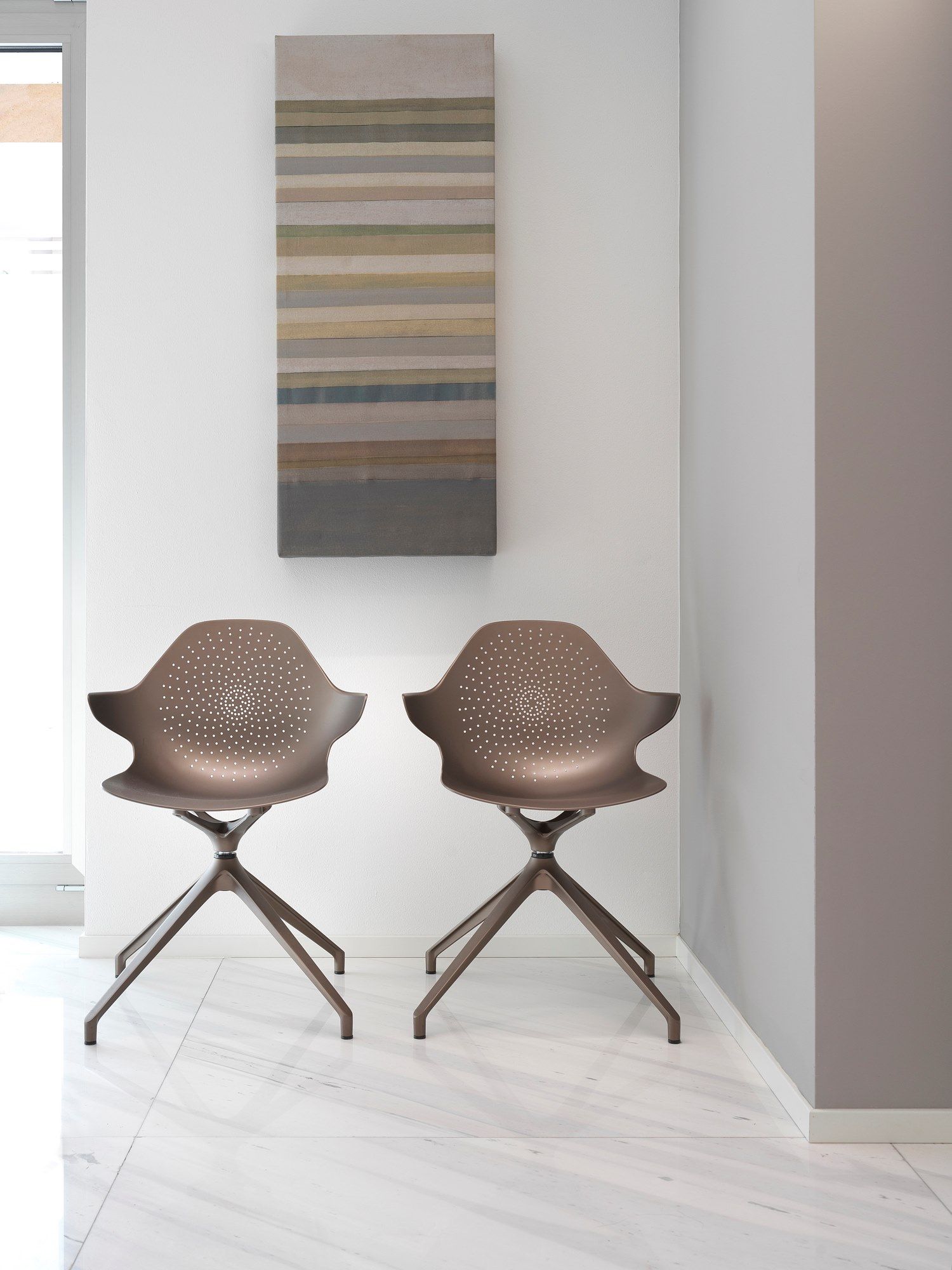 Литой алюминиевый поворотный стул SITIA Klera ARCH-00130169 - Вид №3