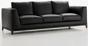 Maxalto 3-х местный кожаный диван Lutetia