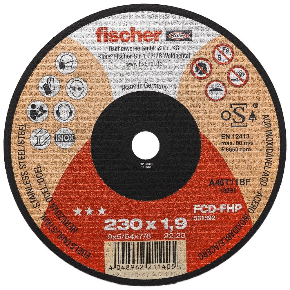 Режущий диск FISCHER FCD-FHP ARCH-00136325 - Вид №1