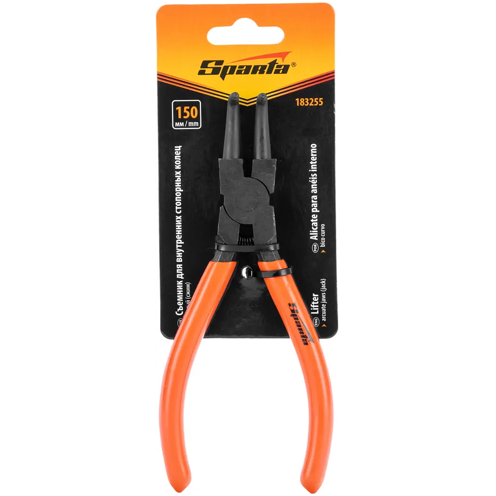 Съемник стопорных колец Sparta изогнутый 150 мм для сложных участков 89401780 STLM-1567742 - Вид №5