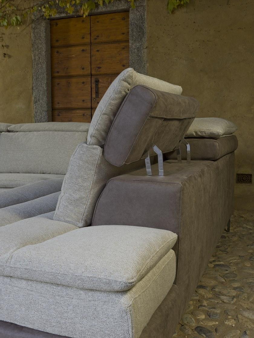 Flexstyle Расслабляющий угловой диван из ткани для 4 человек sun-id-1488433 - Вид №8