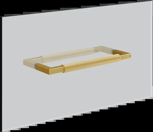 Полотенцесушитель 67542 716 Gessi Shower g PVD С ЗОЛОТОЙ ЩЕТКОЙ