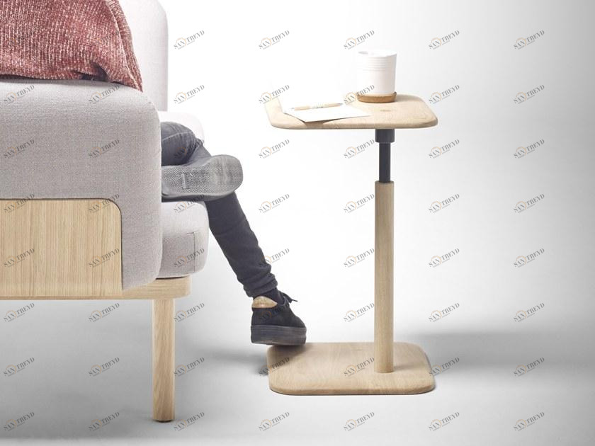 ALKI Квадратный регулируемый по высоте журнальный столик Egon sun-id-1500512