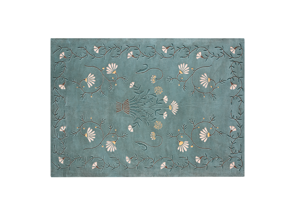 100501 Ковер White Daisy Green GAN Dreams - Вид №1