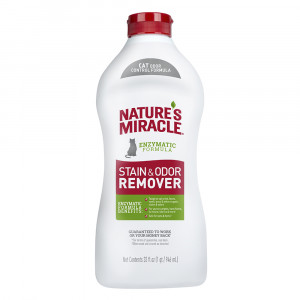 ПР0052213 Уничтожитель пятен и запахов NATURES MIRACLE JFC S&O Remover для кошек универсальный 945мл 8 in 1