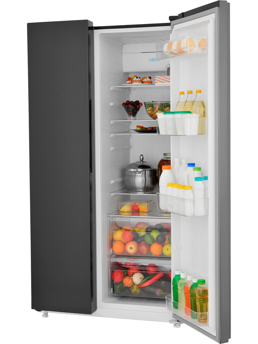 9953099 Холодильник Side by Side   ZUGEL ZRSS630B черный STDN-0027801 - Вид №5