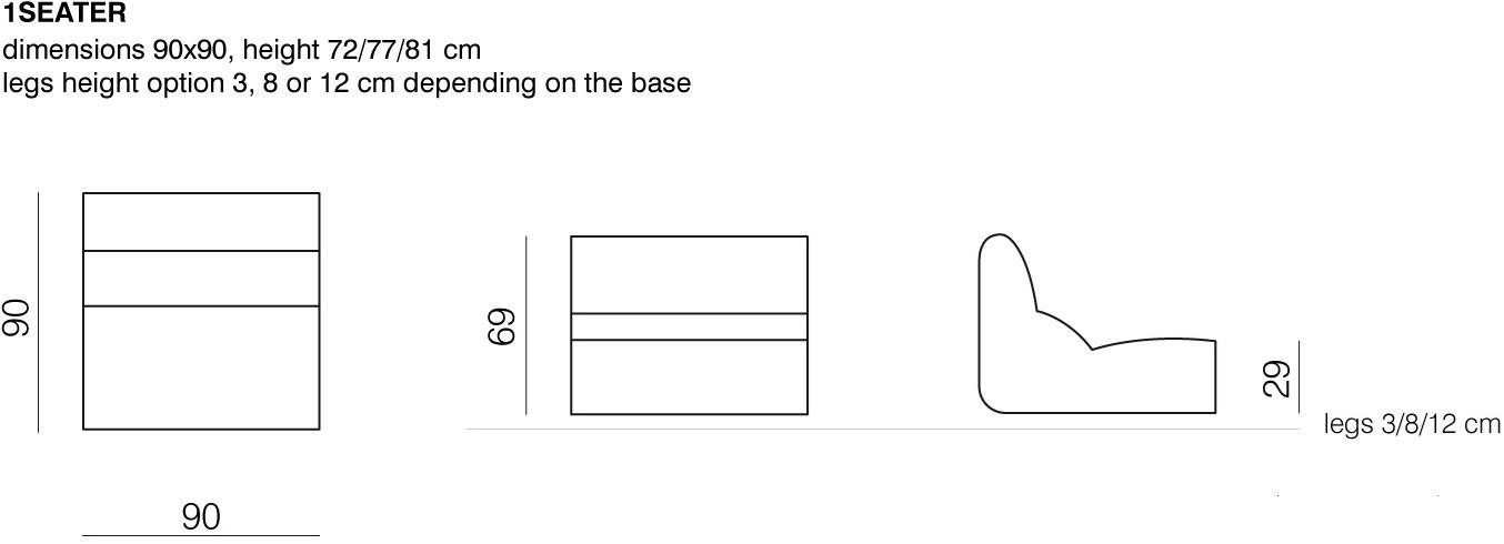prostoria Модульный диван из ткани sun-id-1477437 - Вид №9