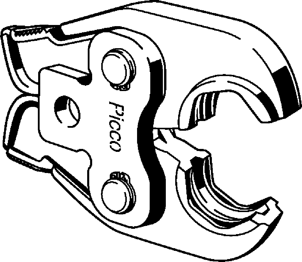 735 401 Модель 2489.9 Трубопроводные системы  Системные пресс-инструменты  Системные пресс-клещи Picco  Металлические пресс-системы Santreyd  - Вид №1