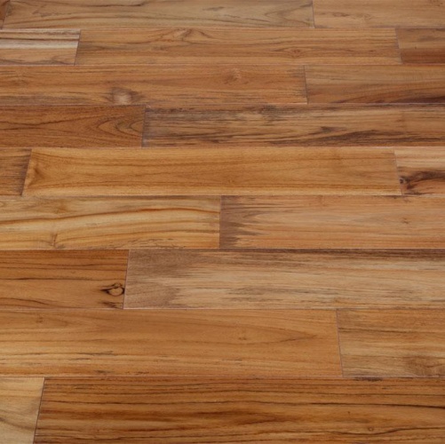 Массивная доска Magestik floor Под лаком (экзотика) Индонезийский Тик Селект (Гладкая) 400-1500х120 мм MGK Magestic floor 2600300175 - Вид №4
